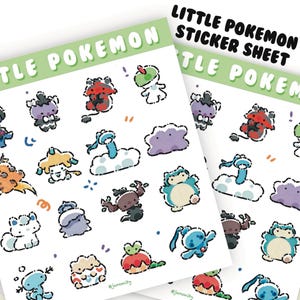 Stickervel Little Pokemon