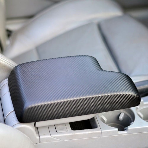 BMW E46 19992006 Armrest/center Console Cover black Carbon Etsy