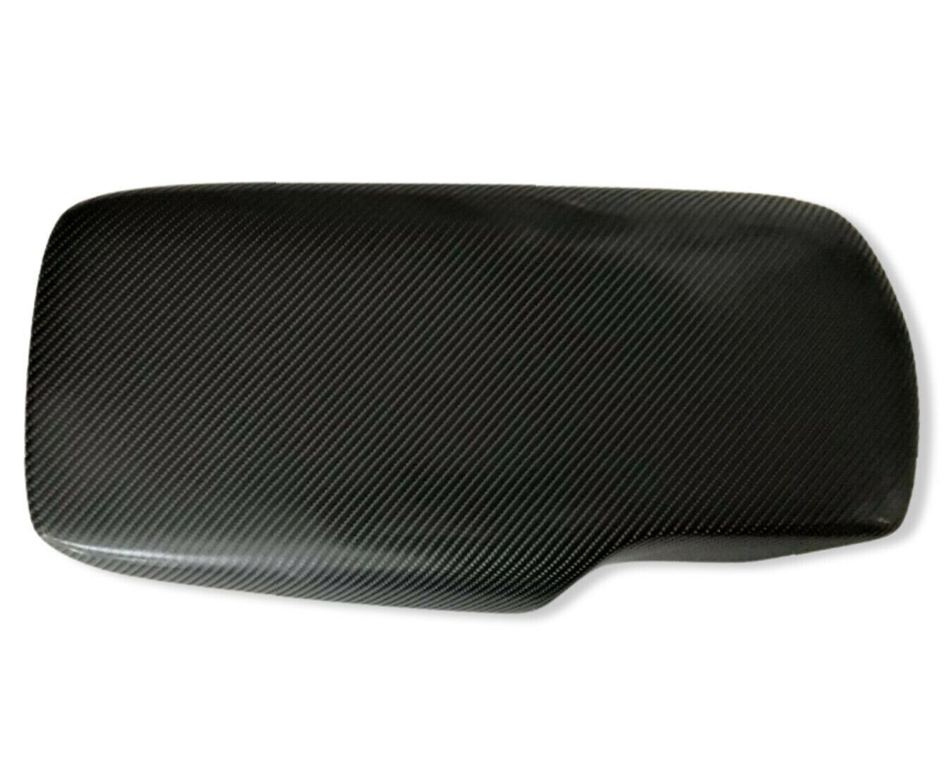 Carbon Fiber Style Center Console Armrest Cover Trim For Corvette C6 (2005-2013)
