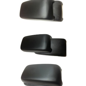 Armrest Cover (Black Carbon Fiber Design) - Fits Dodge Charger (2011-2021)