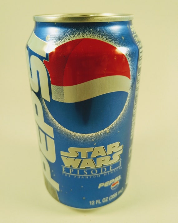 Star Wars Episode I Pepsi Can 1999 
