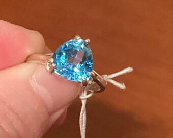 Blue Topaz Ring