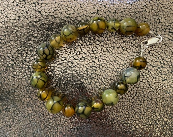 Drakenader Agaat armband