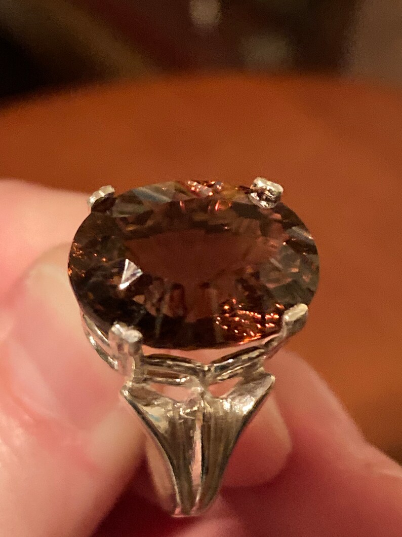 Imperial Topaz Ring - Etsy