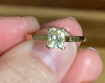 Yellow Diamond Solitaire Ring