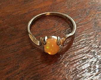 Opal Ring in Sterling Silber