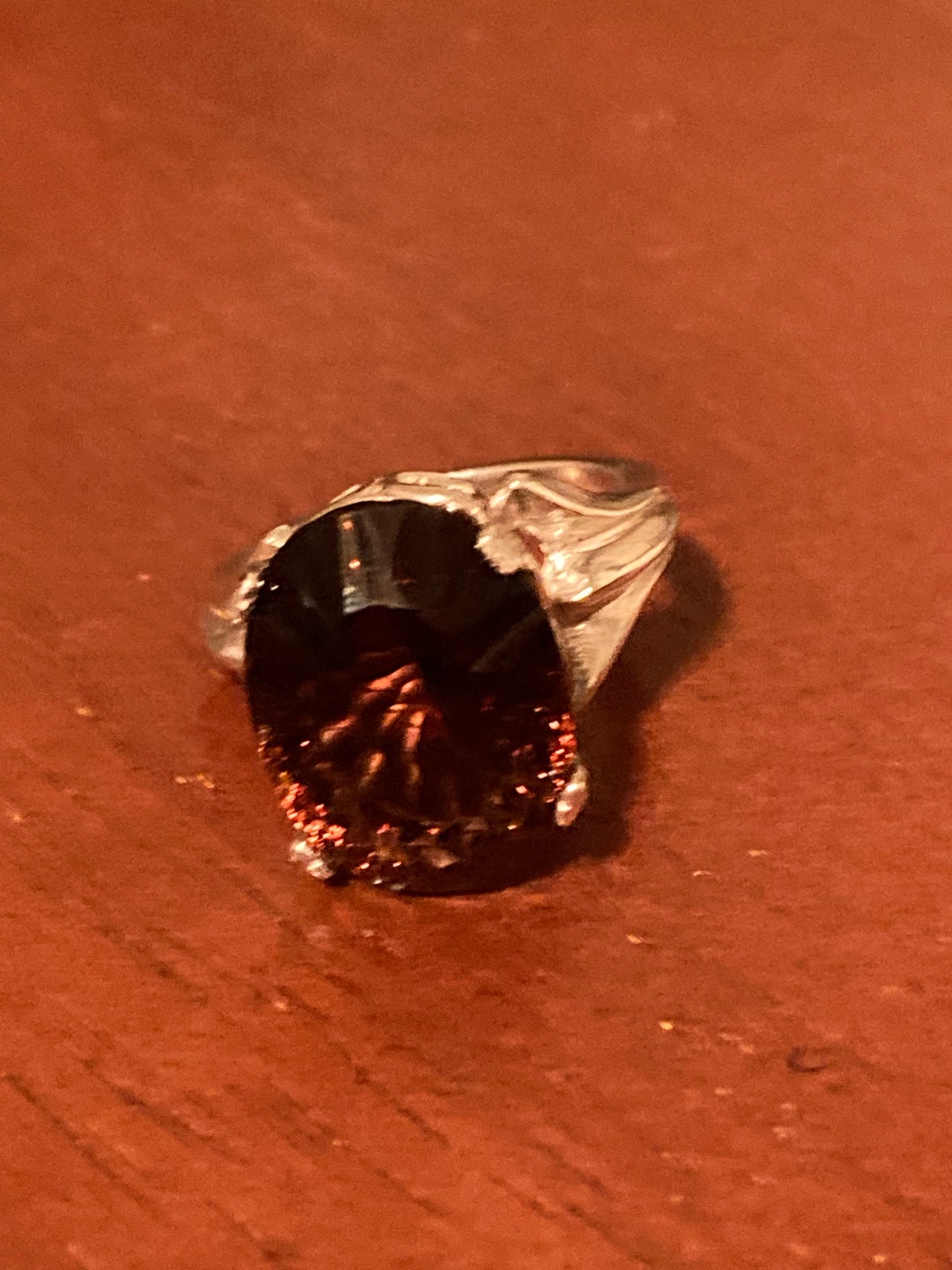 Imperial Topaz Ring - Etsy