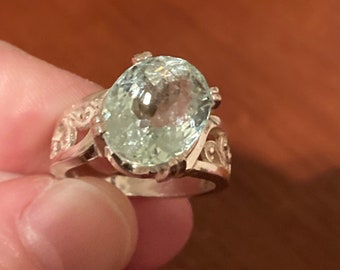 Aquamarine Ring
