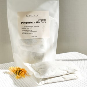 Organic Herbal Postpartum Sitz Bath