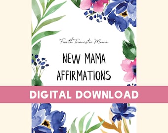 Nouvelles affirmations de maman : version imprimable