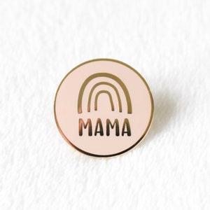 Rainbow Mama Enamel Pin: Rainbow Baby Gift, Remembrance Gift After Miscarriage/Pregnancy Loss, Honoring Rainbow Baby