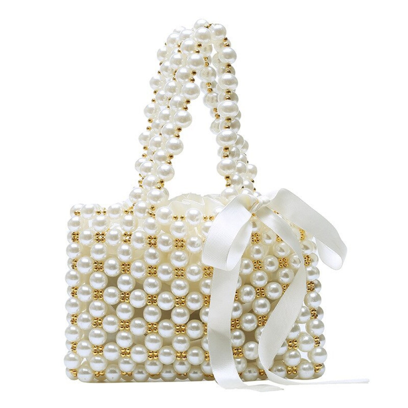 Pearl Bag Beaded DIY Homemade Handmade Bag Material Bag New Etsy