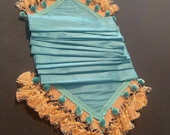 Turquoise Table Runner