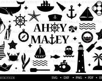 Beach Theme Svg Etsy