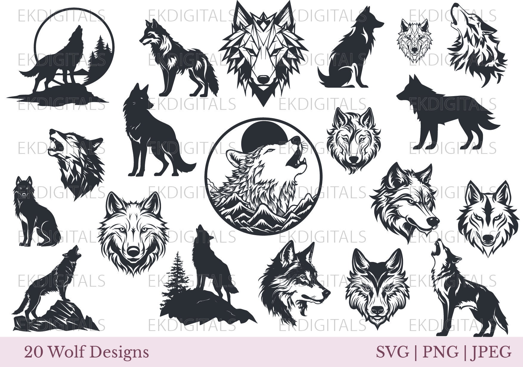 Beacon Hills Lacrosse Teen Wolf Bundle SVG PNG for Cricut 