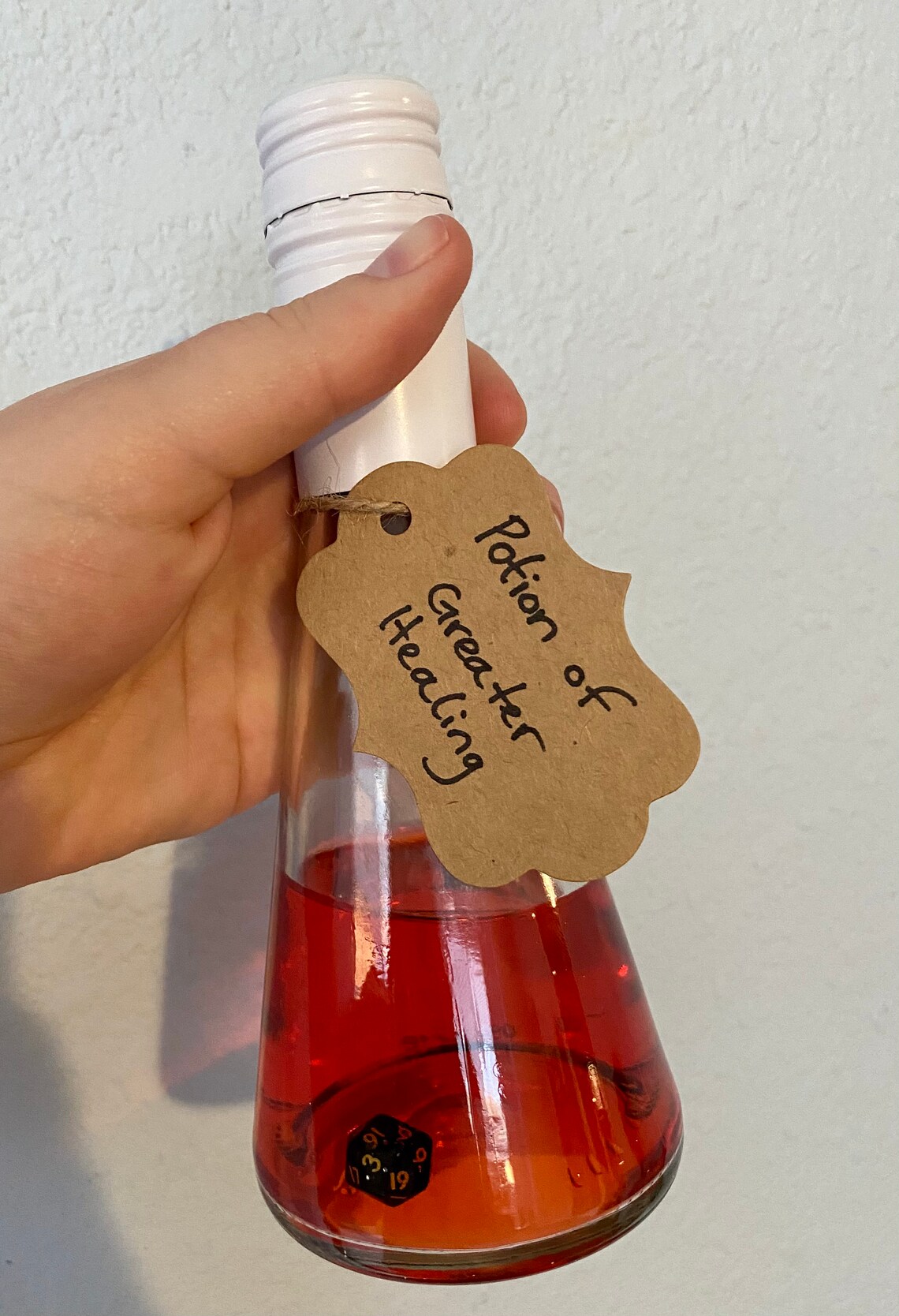 Potion of Greater Healing Decorative Bottle with Real Etsy