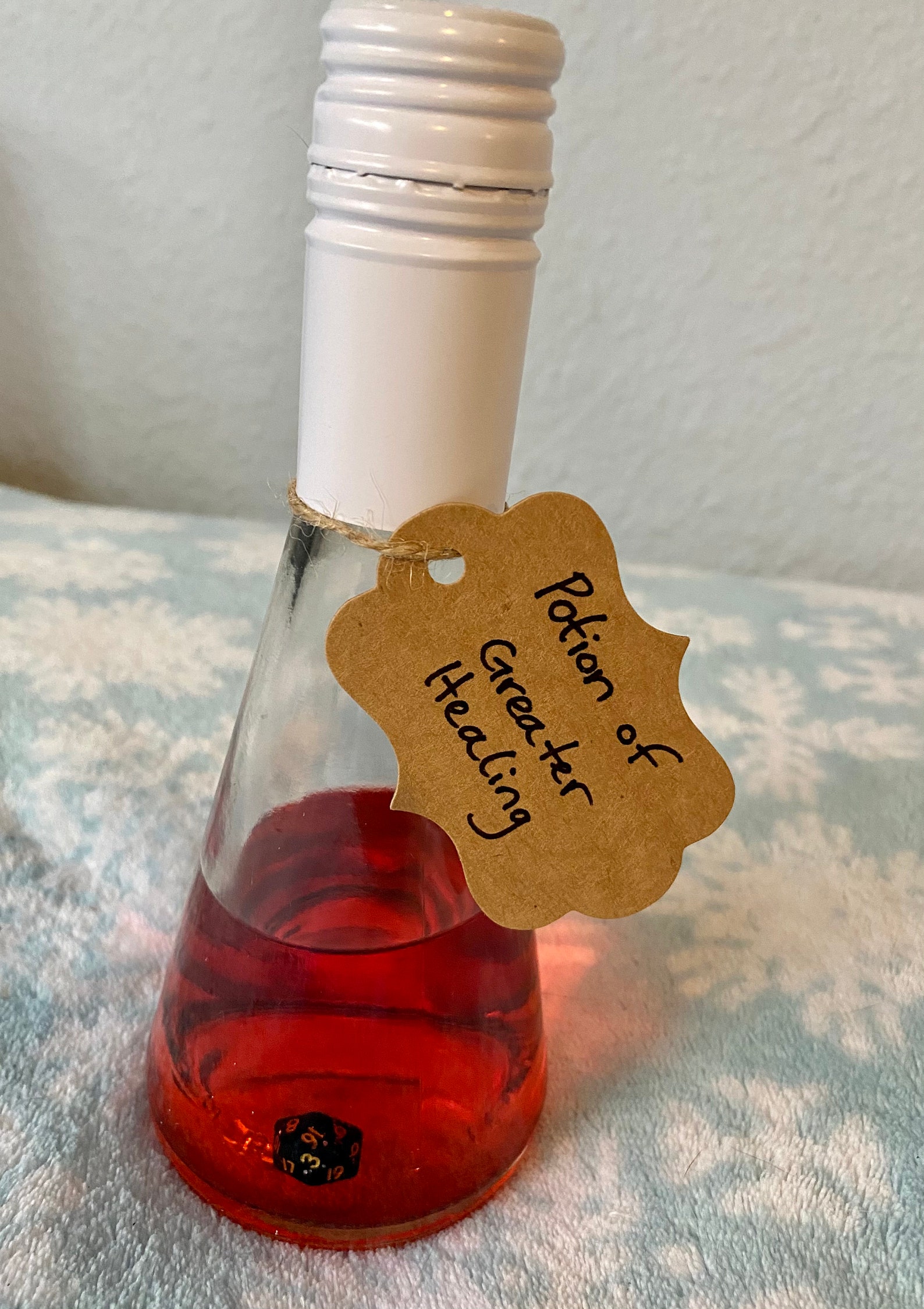 Potion of Greater Healing Decorative Bottle with Real Etsy