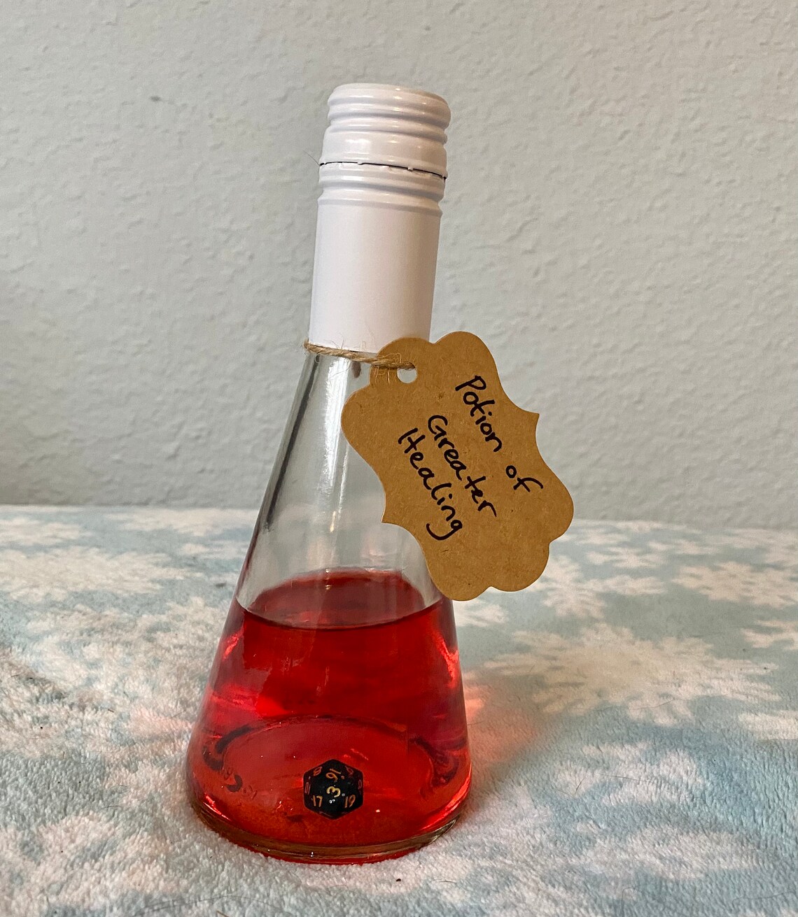 Potion of Greater Healing Decorative Bottle with Real Etsy