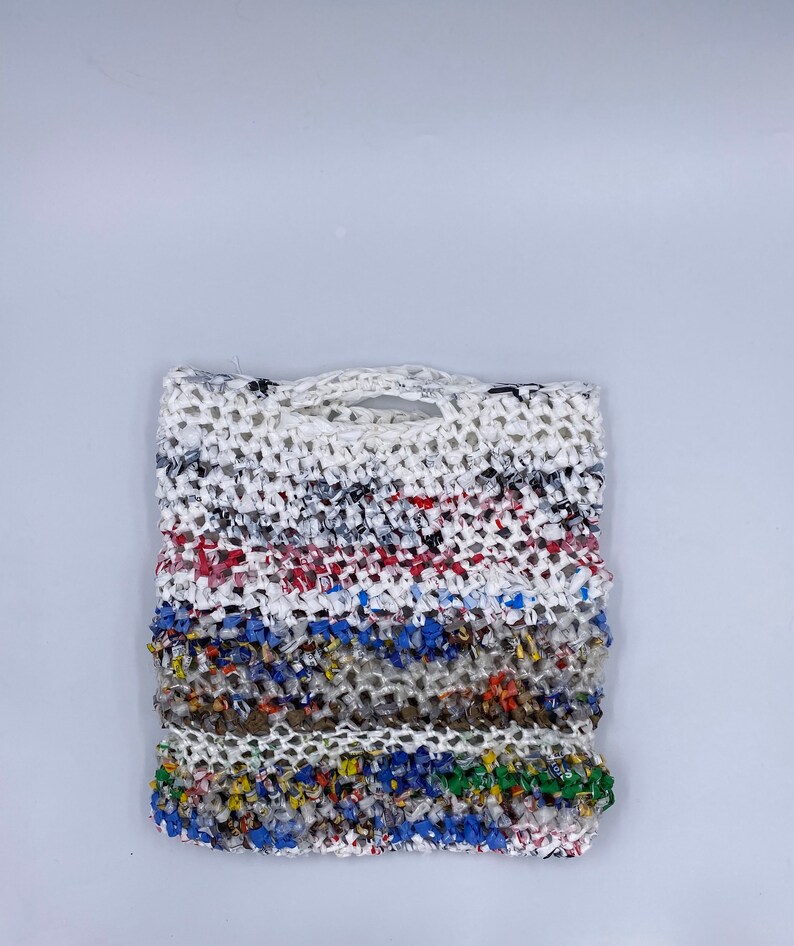 Plarn Small Market Grocery Bag