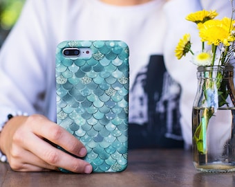 Mermaid Phone Case | Google Pixel 6, Pixel 5, iPhone 13, 13 Pro Max, 12, 12 Mini, 11 Pro Max, 11, 8 Plus, X, XS, Galaxy S22, S21, S20, S10