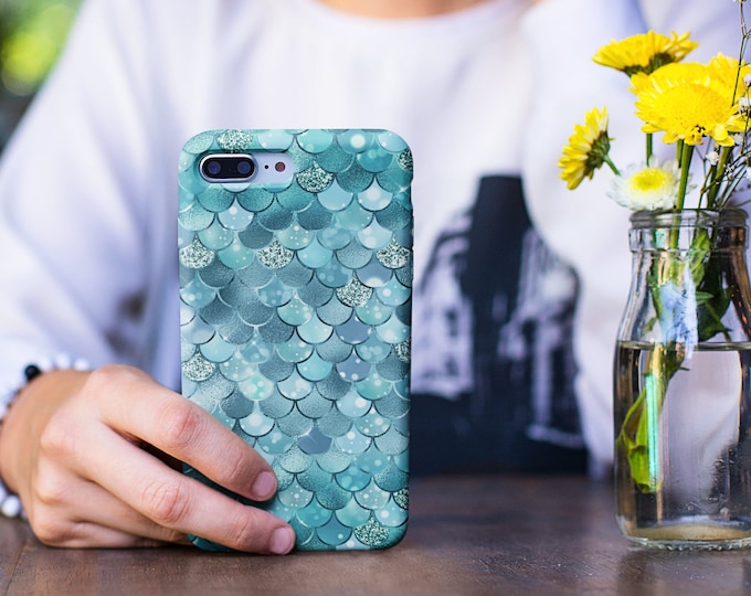 Mermaid Phone Case | Google Pixel 6, Pixel 5, iPhone 13, 13 Pro Max, 12, 12 Mini, 11 Pro Max, 11, 8 Plus, X, XS, Galaxy S22, S21, S20, S10
