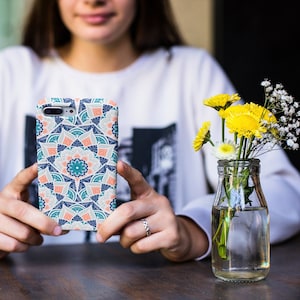 Mandala Phone Case | Google Pixel 6, Pixel 5, iPhone 13, 13 Pro Max, 12, 12 Mini, 11 Pro Max, 11, 8 Plus, X, XS, Galaxy S22, S21, S20, S10