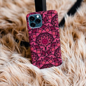 Mandala Phone Case | Google Pixel 6, Pixel 5, iPhone 13, 13 Pro Max, 12, 12 Mini, 11 Pro Max, 11, 8 Plus, X, XS, Galaxy S22, S21, S20, S10