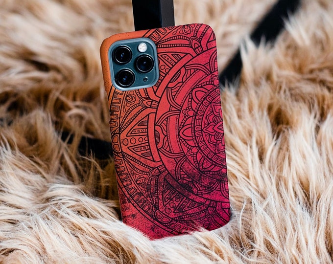Mandala Boho Phone Case | Google Pixel 6, Pixel 5, iPhone 13, 13 Pro Max, 12, 12 Mini, 11 Pro Max, 11, 8 Plus, X, XS, Galaxy S22, S21, S20