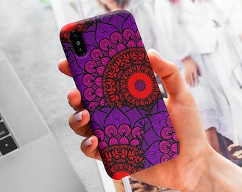 Mandala Phone Case | Google Pixel 6, Pixel 5, iPhone 13, 13 Pro Max, 12, 12 Mini, 11 Pro Max, 11, 8 Plus, X, XS, Galaxy S22, S21, S20, S10