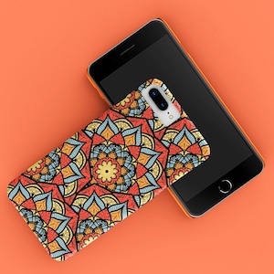 Mandala Phone Case | Google Pixel 6, Pixel 5, iPhone 13, 13 Pro Max, 12, 12 Mini, 11 Pro Max, 11, 8 Plus, X, XS, Galaxy S22, S21, S20, S10