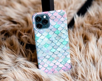 Mermaid Phone Case | Google Pixel 6, Pixel 5, iPhone 13, 13 Pro Max, 12, 12 Mini, 11 Pro Max, 11, 8 Plus, X, XS, Galaxy S22, S21, S20, S10