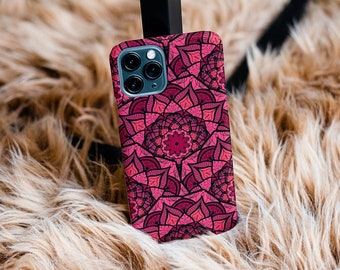 Mandala Phone Case | Google Pixel 6, Pixel 5, iPhone 13, 13 Pro Max, 12, 12 Mini, 11 Pro Max, 11, 8 Plus, X, XS, Galaxy S22, S21, S20, S10