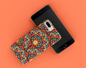 Mandala Phone Case | Google Pixel 6, Pixel 5, iPhone 13, 13 Pro Max, 12, 12 Mini, 11 Pro Max, 11, 8 Plus, X, XS, Galaxy S22, S21, S20, S10