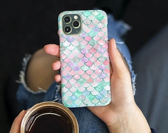 Mermaid Phone Case | Google Pixel 6, Pixel 5, iPhone 13, 13 Pro Max, 12, 12 Mini, 11 Pro Max, 11, 8 Plus, X, XS, Galaxy S22, S21, S20, S10