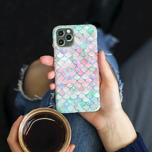 Mermaid Phone Case | Google Pixel 6, Pixel 5, iPhone 13, 13 Pro Max, 12, 12 Mini, 11 Pro Max, 11, 8 Plus, X, XS, Galaxy S22, S21, S20, S10