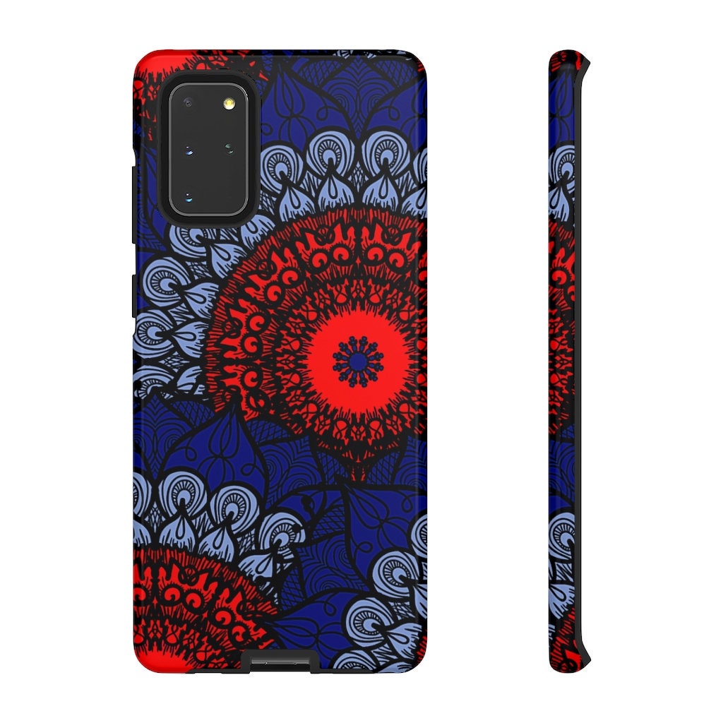 12 Mini Pro Max Colorful Mandala Phone Case iPhone Case 12 Aesthetic Phone Case 12 Pro Geometric Boho Case Henna Lotus Case