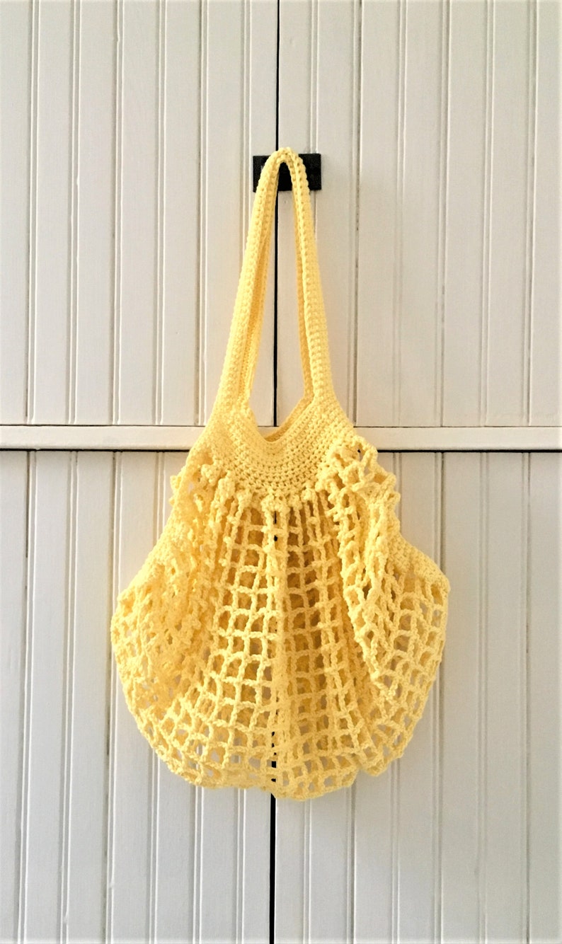 Market Bag Crochet Market Bag Reusable Bag Grocery Bag | Etsy