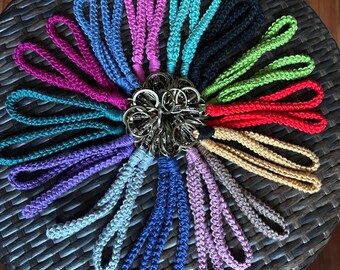 READY TO SHIP Silver Keychain