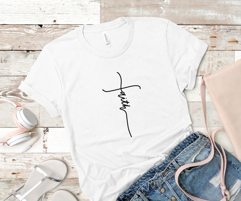 Faith T Shirt Design Faith SVG Faith T shirt SVG Faith  Etsy