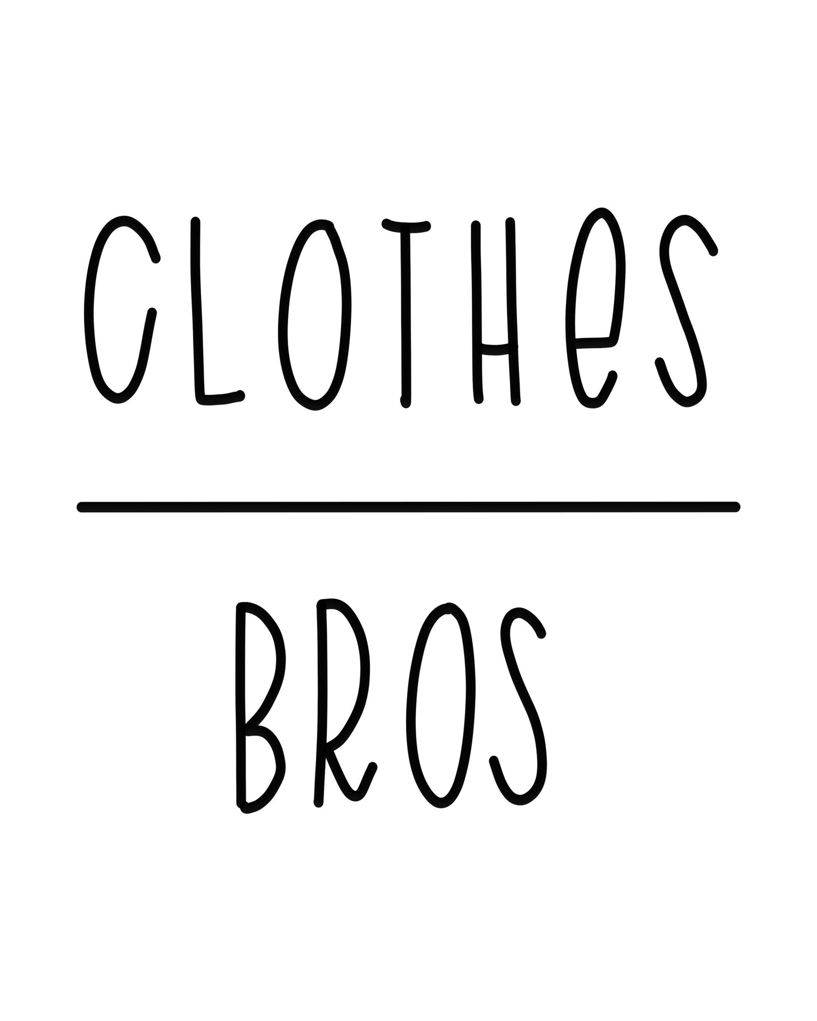 Clothes over bros graphic INSTANT DOWNLOAD Clothes over bros Etsy