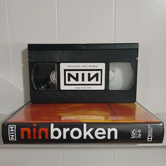 Nine Inch Nails VHS Broken Movie Goth Industrial Metal Punk Rock