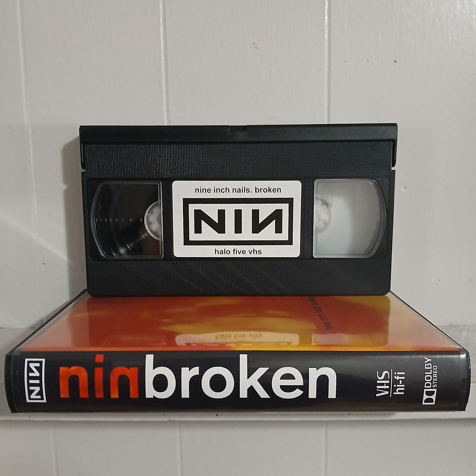 Nine Inch Nails VHS Broken Movie Goth Industrial Metal Punk Rock