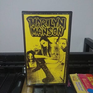Marilyn Manson VHS Live 1995 Austin TX Heavy Metal Rock Goth Concert