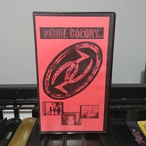 Penal Colony VHS Live 1995 Industrial Metal Goth Concert