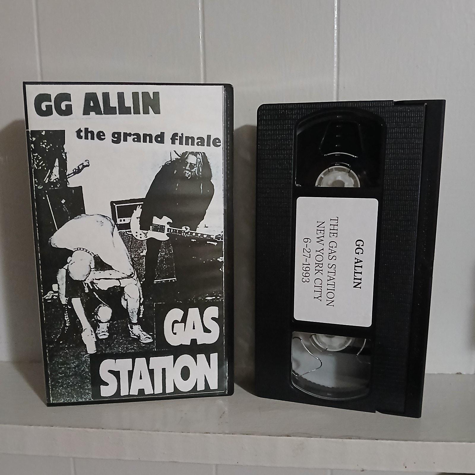 GG Allin Final Performance VHS the Gas Station NYC June 1993 Punk