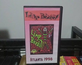 Limp Bizkit VHS Live Atlanta 1998 Heavy Metal Nu Metal Rock Concert