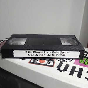 Killer Klowns From Outer Space WOC VHS USA Up All Night 10/13/2000 Horror