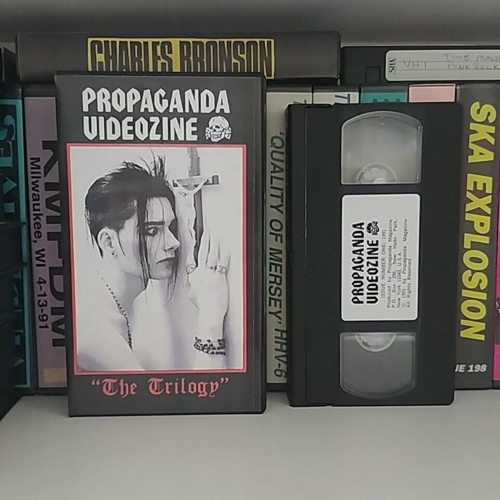 PROPAGANDA VIDEOZINE Vol. 1 the Trilogy VHS Occult Gothic Video