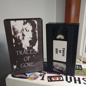 Traces Of Gore VHS Extreme Horror Rare OOP