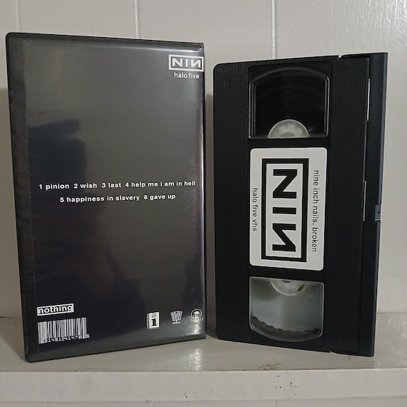 Nine Inch Nails VHS Broken Movie Goth Industrial Metal Punk Rock